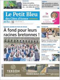 Portada de Le Petit Bleu (France)