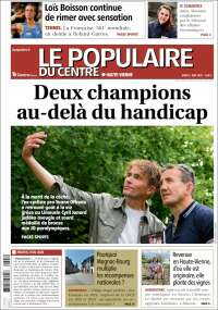Portada de Le Populaire du Centre (France)
