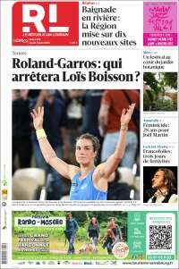 Portada de Le Republicain Lorrain (France)