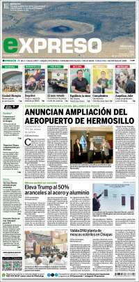Portada de Expreso (Mexico)