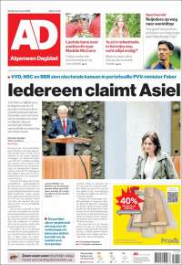 Portada de AD (Países Bajos)