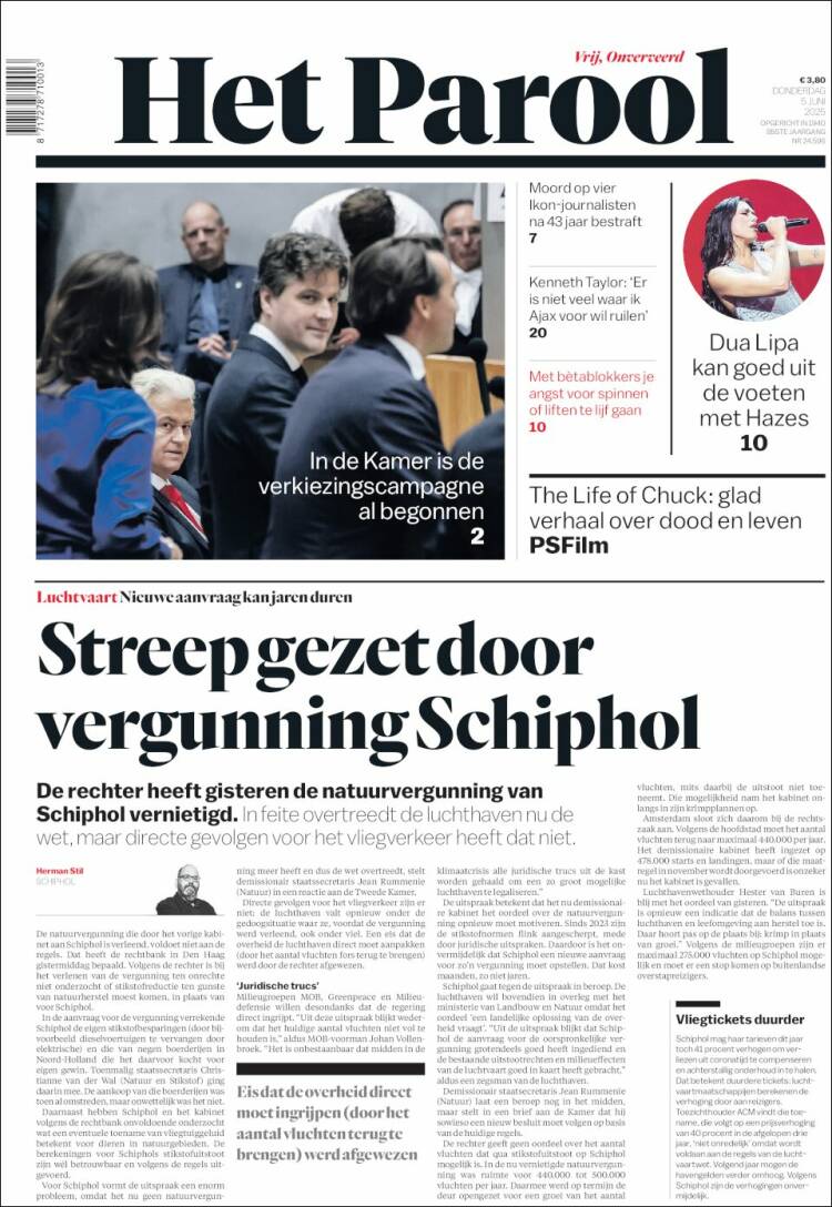 Portada de Het Parool (Netherlands)