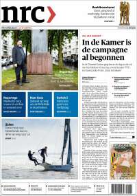 Portada de NRC Handelsblad (Países Bajos)