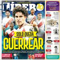 Portada de Líbero (Pérou)