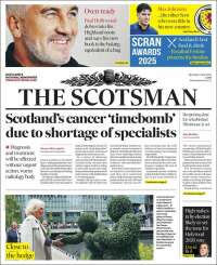 Portada de The Scotsman (United Kingdom)