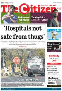 Portada de The Citizen (South Africa)
