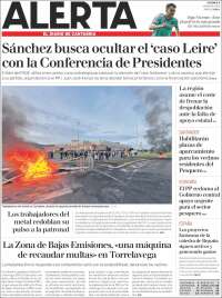Portada de Alerta - El Diario de Cantabria (Spain)