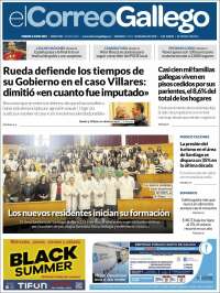 Portada de El Correo Gallego (Spain)