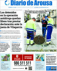 Portada de Diario de Arousa (Spain)