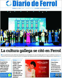 Portada de Diario de Ferrol (Spain)