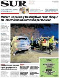 Portada de Diario el Sur (España)