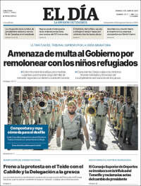 Portada de El Día (Spain)