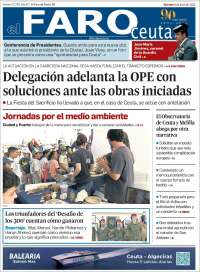 Portada de El Faro de Ceuta (Spain)