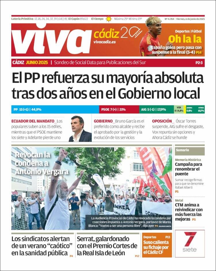 Portada de Información - Cadiz (Spain)