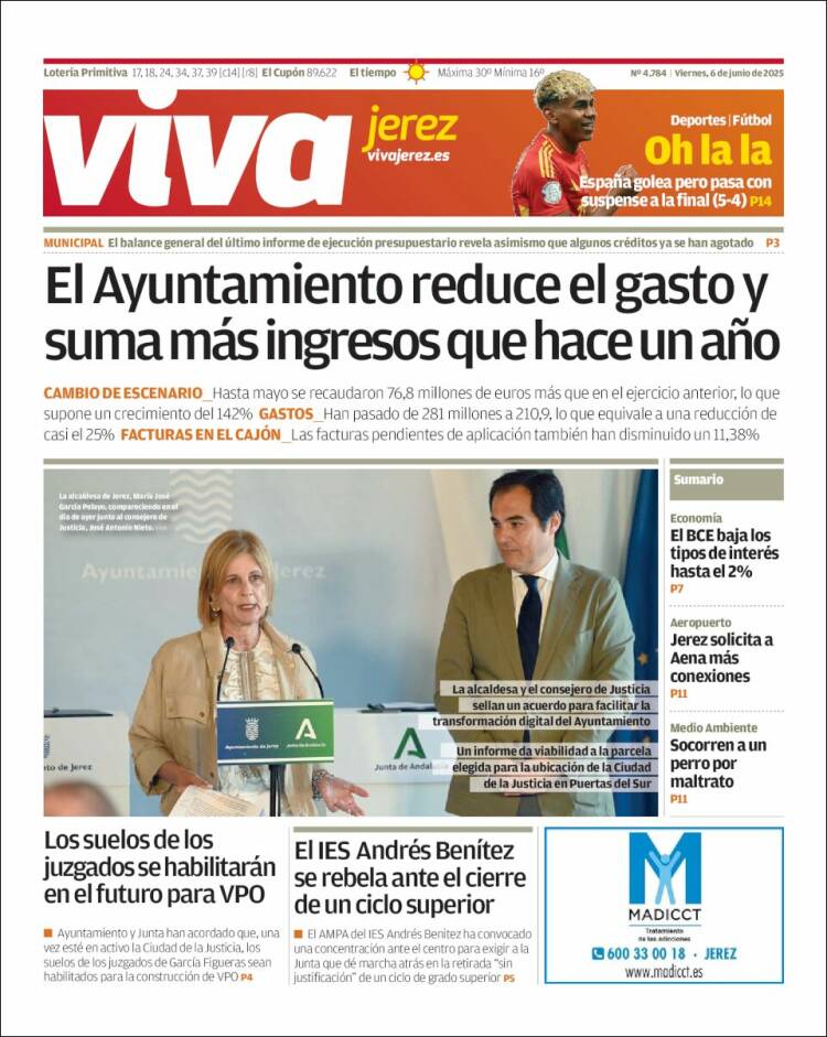 Portada de Información - Jerez (Spain)