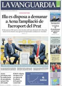 Portada de La Vanguardia (Spain)