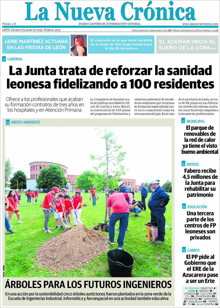 Portada de La Nueva Crónica (Spain)