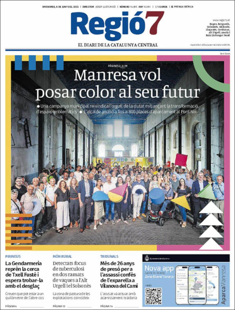 Portada de Regio7 (Espagne)