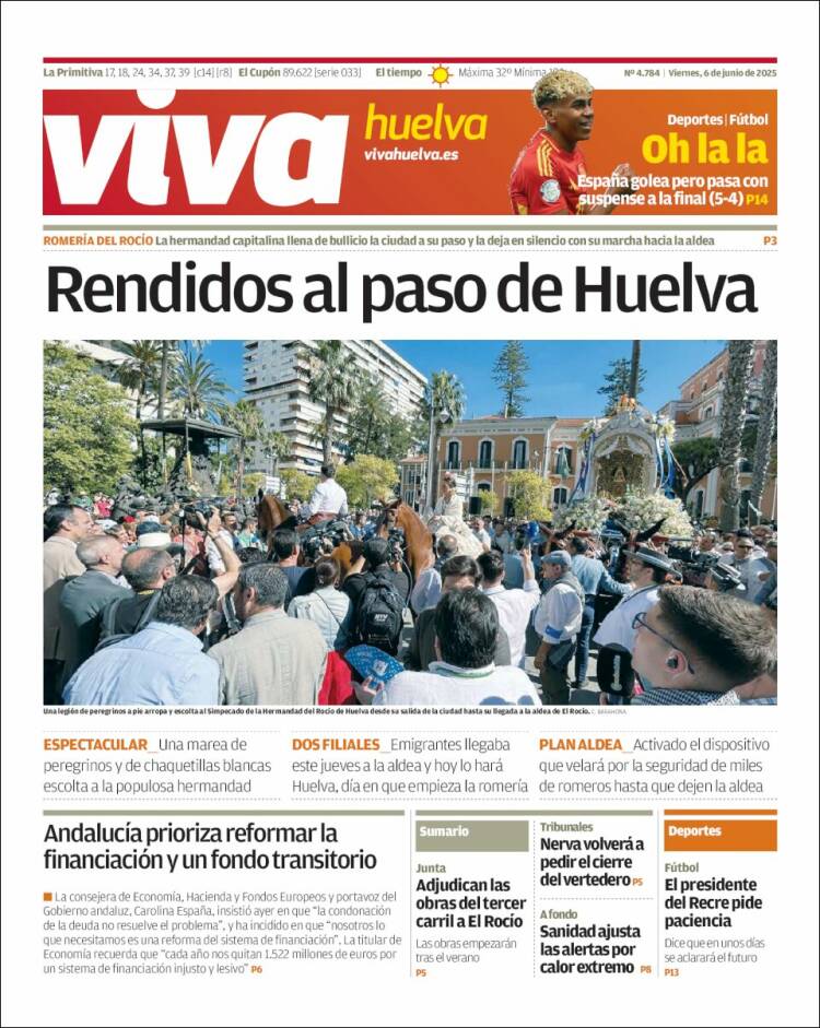 Portada de Viva Huelva (Spain)