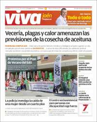 Portada de Viva Jaén (España)