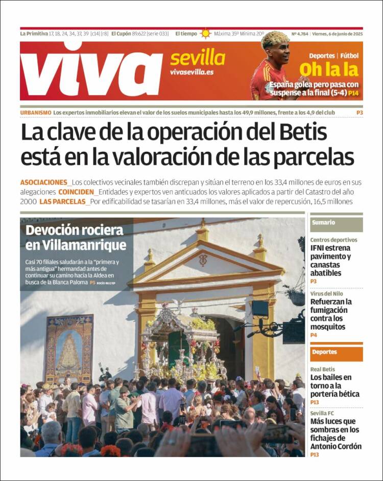 Portada de Viva Sevilla (Espagne)