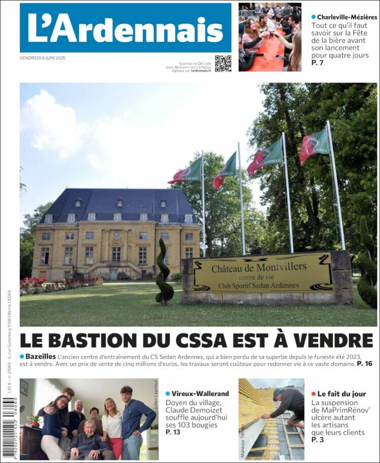 Portada de L'Ardenais (France)