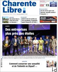 Portada de Charente Libre (Francia)