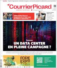 Portada de Courrier Picard (Francia)