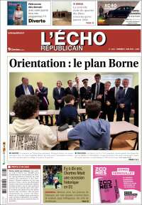 Portada de L'Echo Républicain (Francia)