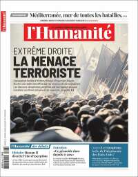 Portada de l'Humanite (Francia)