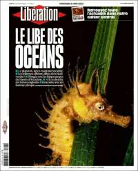 Portada de Libération (Francia)