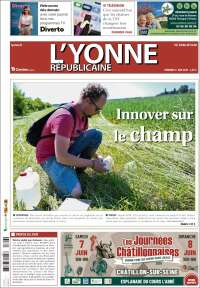 Portada de L'Yonne-Républicaine (Francia)