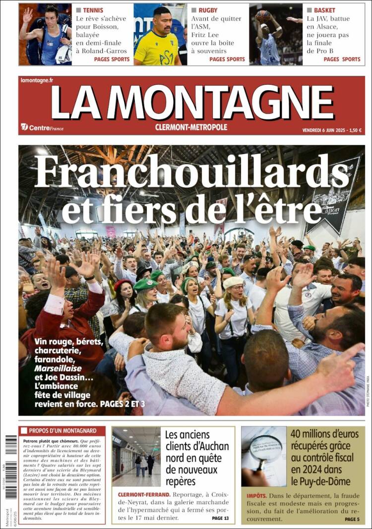 Portada de La Montagne (France)