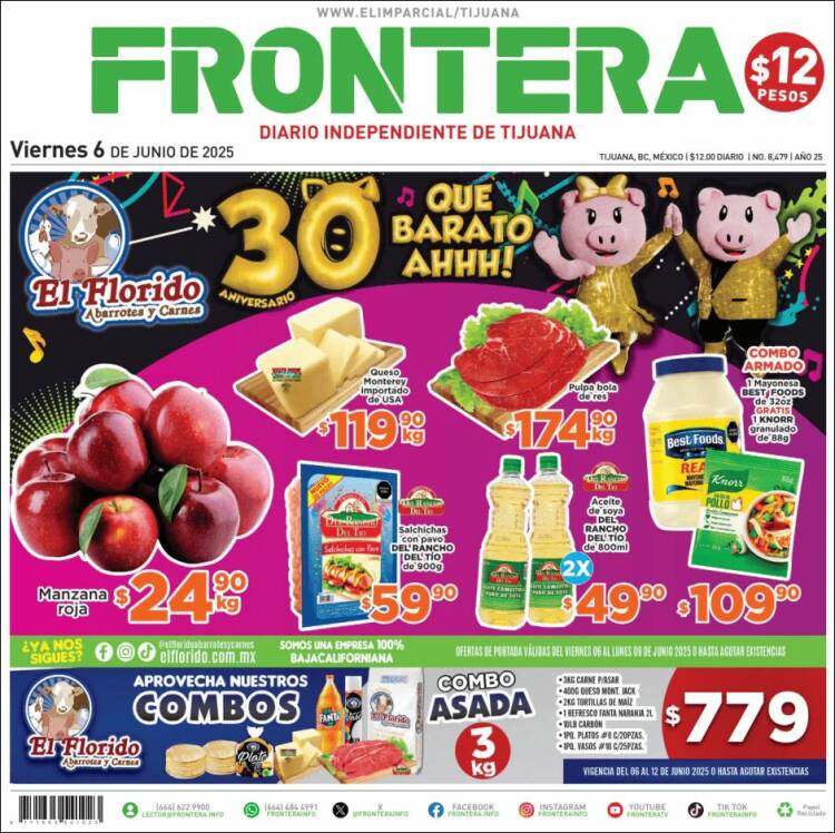 Portada de Frontera (Mexico)