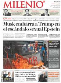 Portada de Milenio (Mexico)