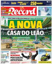 Portada de Record (Portugal)