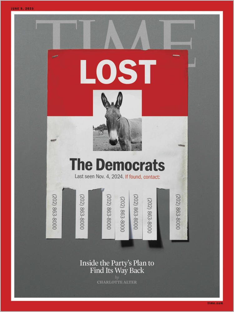 Portada de Time Magazine (USA)