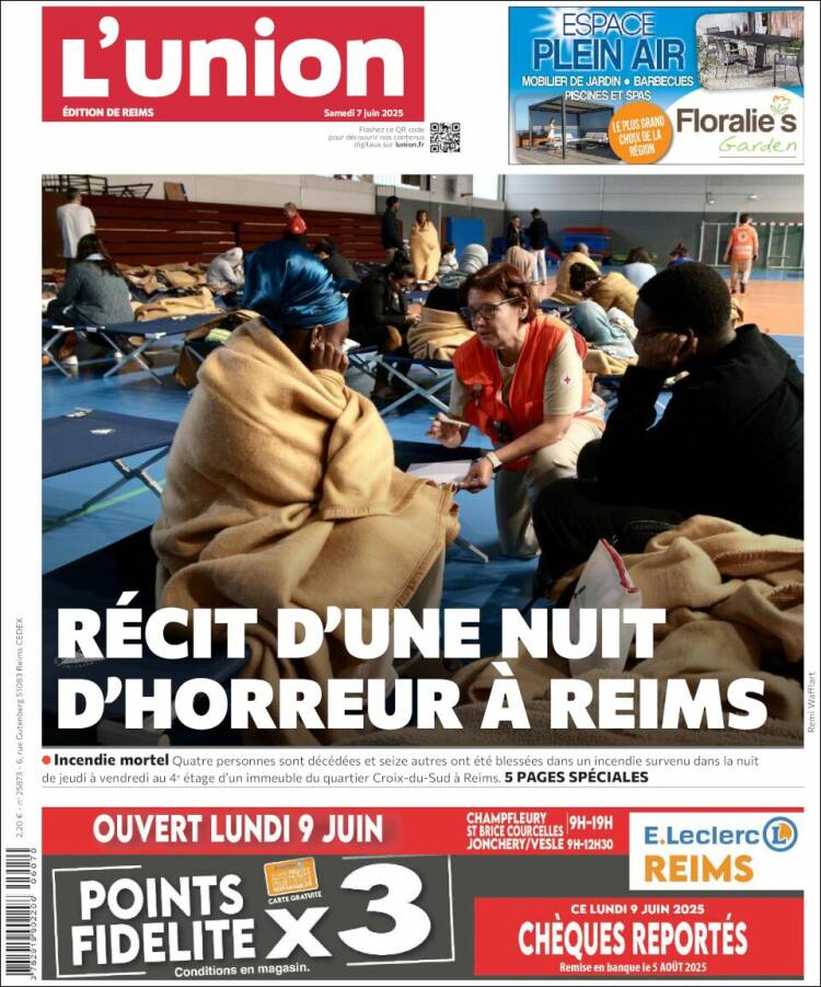Portada de L'Union (Francia)