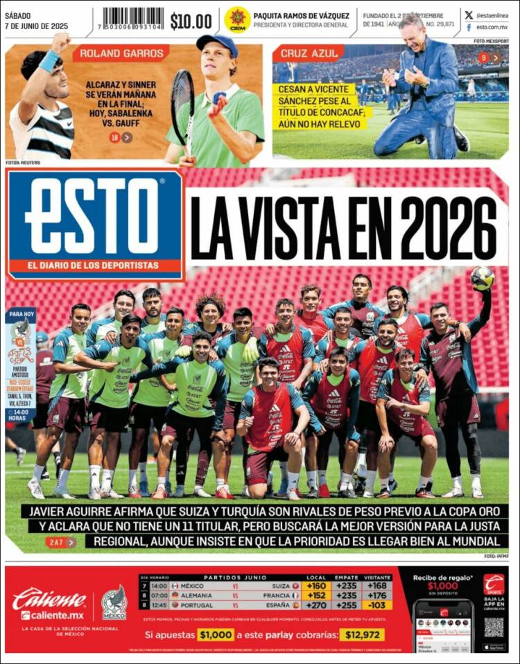 Portada de Esto (México)
