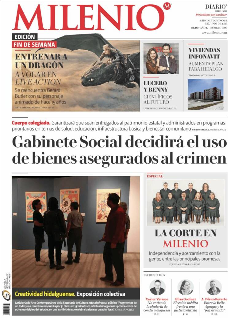 Portada de Milenio de Hidalgo (México)