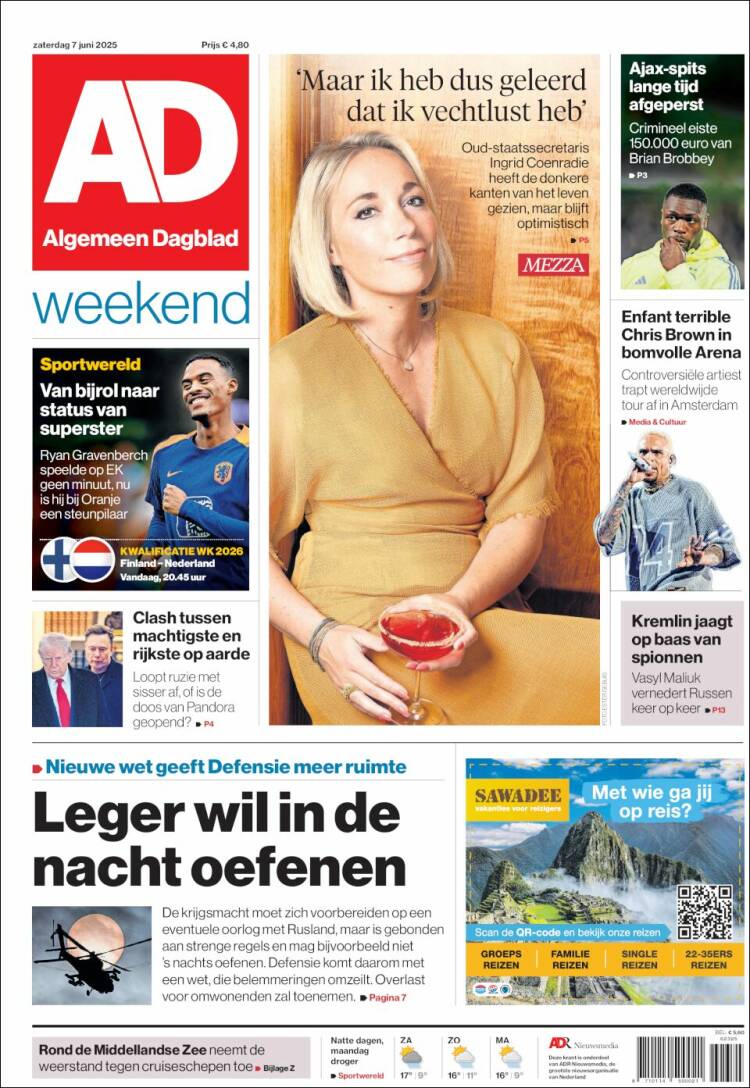 Portada de AD (Netherlands)