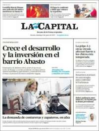 Portada de La Capital - Rosario (Argentina)