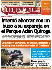 Portada de El Esquiu (Argentina)