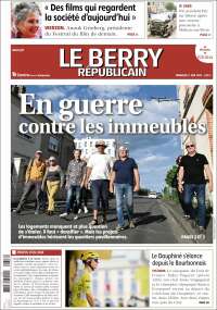 Portada de Berry Republicain (Francia)