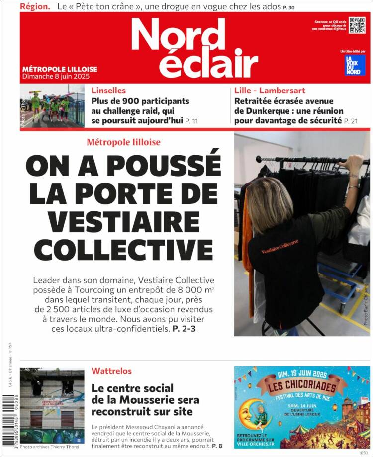 Portada de Nord Éclair (Francia)