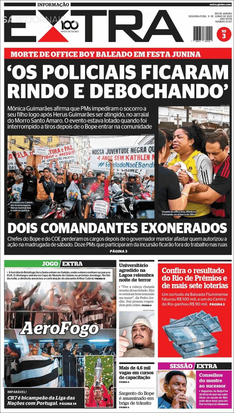 Portada de Extra (Brasil)