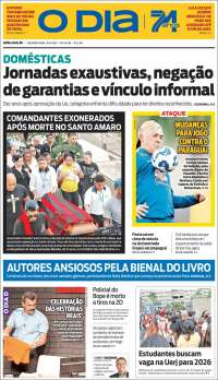 Portada de O Dia (Brasil)