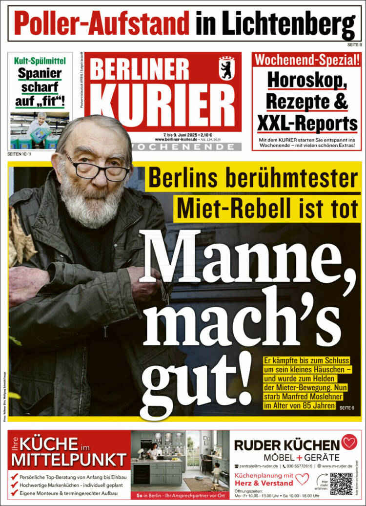 Portada de Berliner Kurier - Startseite BK (Germany)