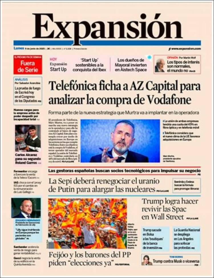 Portada de Expansión (Spain)