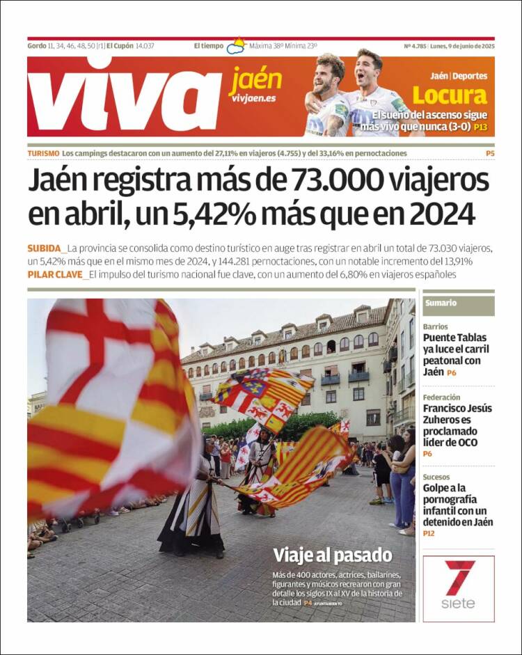 Portada de Viva Jaén (Spain)